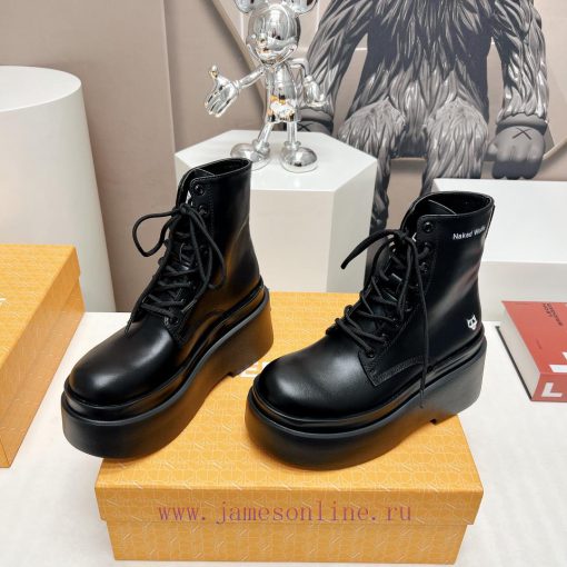 Top tierNakewolf 23vs Autumn Latest Show Hate Tian Gao Waterproof Platform Fashion Boot Colla04iwwf7 - Image 4