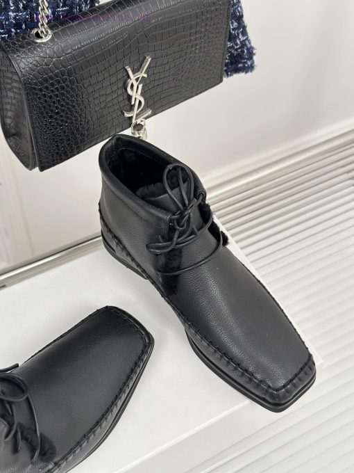 Toteme23ss Autumn/Winter New Product LaunchVintage wool bootsThe presentation is neat and pe31dwka60 - Image 6