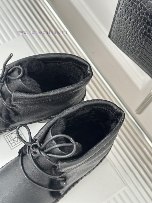 Toteme23ss Autumn/Winter New Product LaunchVintage wool bootsThe presentation is neat and pe31dwka60 - Image 9