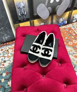 ️  CHANEL 2023 Autumn/Winter New Fisherman's Shoes Top End Inner Footrests Made of Original vn800ym8