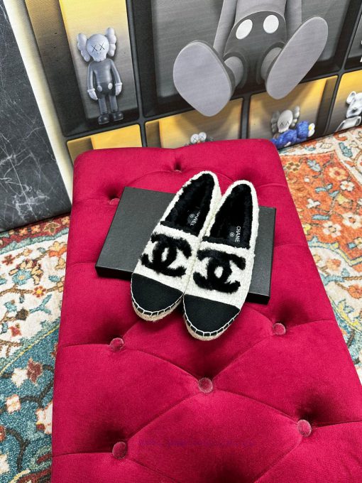 ️  CHANEL 2023 Autumn/Winter New Fisherman's Shoes Top End Inner Footrests Made of Original sijrovtg