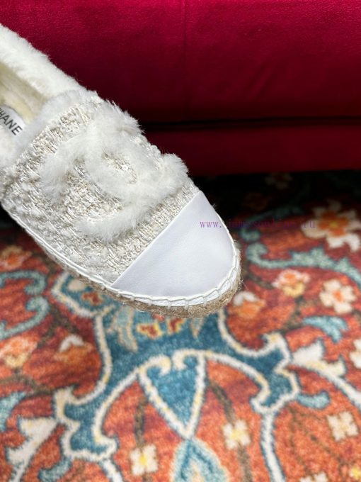 ️  CHANEL 2023 Autumn/Winter New Fisherman's Shoes Top End Inner Footrests Made of Original adj37qch - Image 5