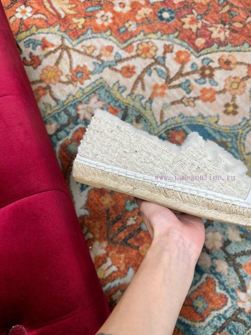 ️  CHANEL 2023 Autumn/Winter New Fisherman's Shoes Top End Inner Footrests Made of Original adj37qch - Image 7