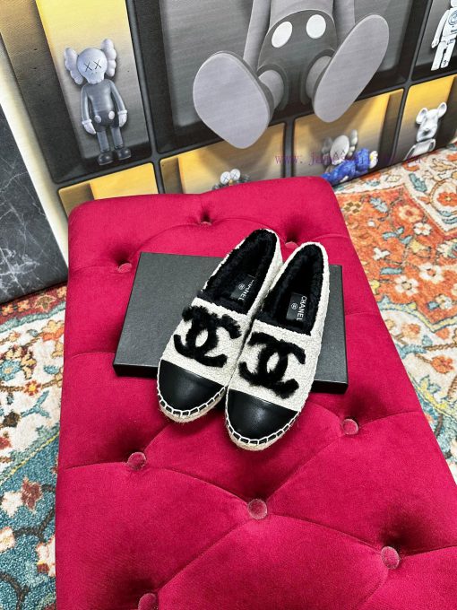 ️  CHANEL 2023 Autumn/Winter New Fisherman's Shoes Top End Inner Footrests Made of Original 4uc7et0u