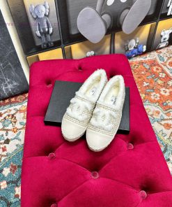 ️  CHANEL 2023 Autumn/Winter New Fisherman's Shoes Top End Inner Footrests Made of Original wkj64lq9