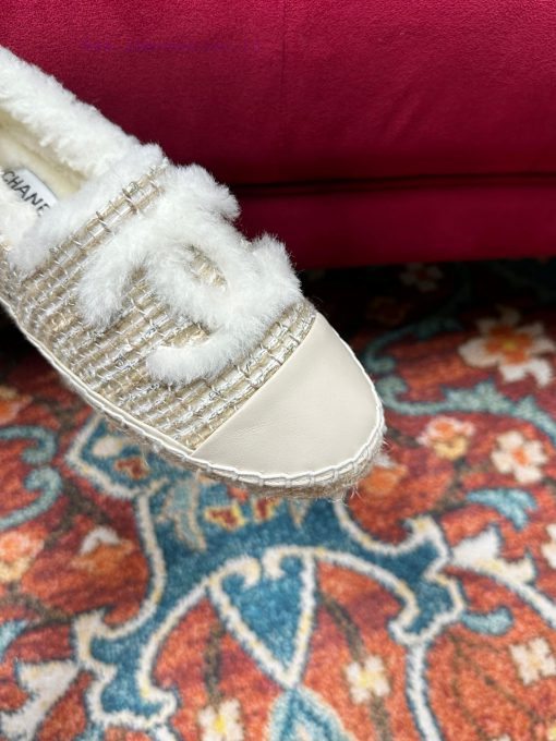 ️  CHANEL 2023 Autumn/Winter New Fisherman's Shoes Top End Inner Footrests Made of Original wkj64lq9 - Image 5
