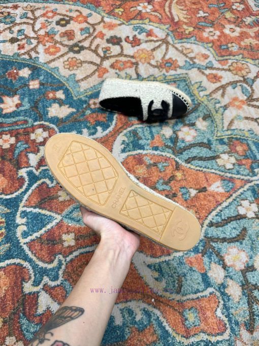 ️  CHANEL 2023 Autumn/Winter New Fisherman's Shoes Top End Inner Footrests Made of Original 4uc7et0u - Image 10