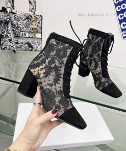 Follow the bootsJ'ADIOR Embroidered Jacquard Mesh Boots Dior 2023 Spring/Summer Latest Colorq8vz0pts