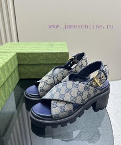 Gucci's new autumn and winter cross sandals are a must-have for trendsetters. They are simplh99o5lqa