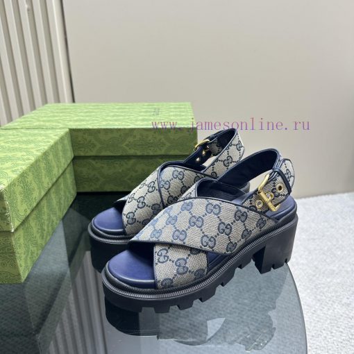 Gucci's new autumn and winter cross sandals are a must-have for trendsetters. They are simplh99o5lqa - Image 2
