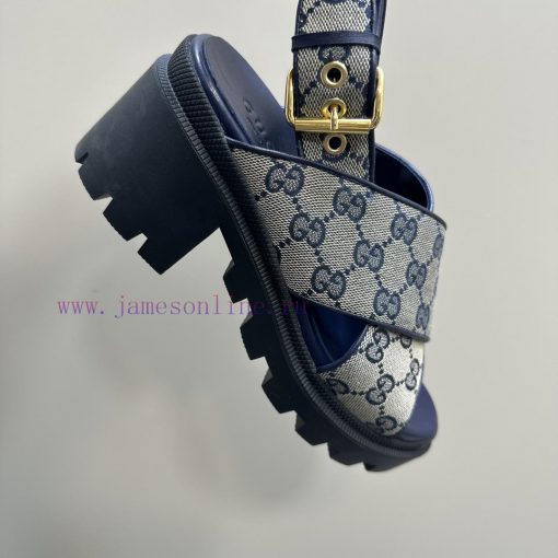 Gucci's new autumn and winter cross sandals are a must-have for trendsetters. They are simplh99o5lqa - Image 9