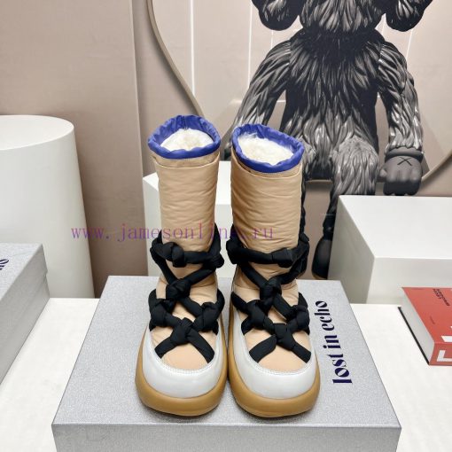 Top tierLost in Echo Knot Design Snow Boot SeriesFrom a domestic niche designer shoe brandCowthh9xtf - Image 2