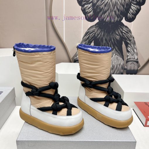 Top tierLost in Echo Knot Design Snow Boot SeriesFrom a domestic niche designer shoe brandCowthh9xtf - Image 3