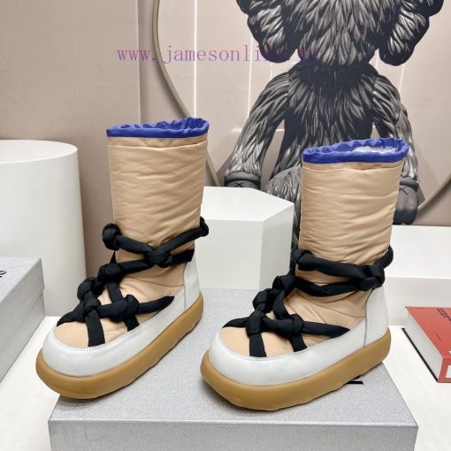 Top tierLost in Echo Knot Design Snow Boot SeriesFrom a domestic niche designer shoe brandCowthh9xtf - Image 4