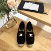 CELINE Bow Flat Heel Fisherman's Shoes are made of cotton canvas and feature a rope woven lipegv0v21