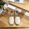 Tory Burch TB solid color three drop embossed lambskin flat bottom fishing shoesToryburch is6dqhgglg