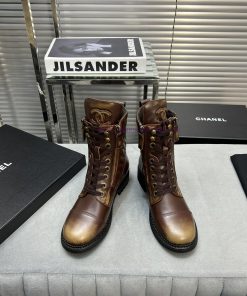 CHANEL Top Classic Dallas Boots Retro Brushed Motorcycle BootsMaterial: The upper of the shod6y2dm30