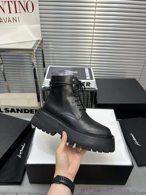 Marsell's niche dark style short bootsMarsell, who quickly gained popularity, has gained a lkizhiqgu - Image 7