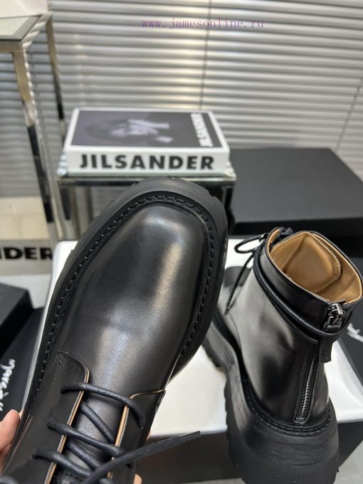 Marsell's niche dark style short bootsMarsell, who quickly gained popularity, has gained a lkizhiqgu - Image 8