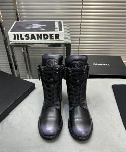 CHANEL Top Classic Dallas Boots Retro Brushed Motorcycle BootsMaterial: The upper of the sho0u7tpbpy