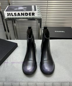 CHANEL Top Classic Dallas Boots Retro Brushed Motorcycle BootsMaterial: The upper of the shoywdd57am