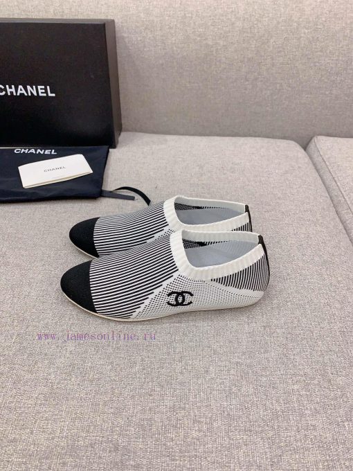 Double C Knitted Series Single Shoes Super Lightweight and ComfortableShoe upper, knitted faj13jlau1 - Image 4