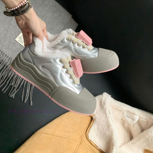 Puff tie up ️ Trendy versatile dopamine board shoes that can be used to make love at a glanc8z1tc5rn - Image 7