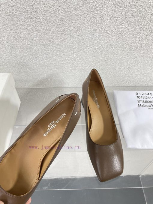 Margiela | Retro style 5cm short heel square toe shoesShort and retro elegant temperament cakt5b4x9x - Image 7