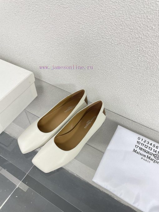 Margiela | Retro style 2cm short heel square toe shoesShort and retro elegant temperament cat1dg3kpg - Image 10