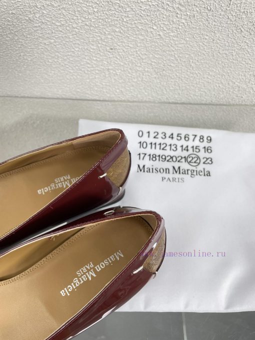 Margiela | Retro style 2cm short heel square toe shoesShort and retro elegant temperament ca6ijhs8vj - Image 9