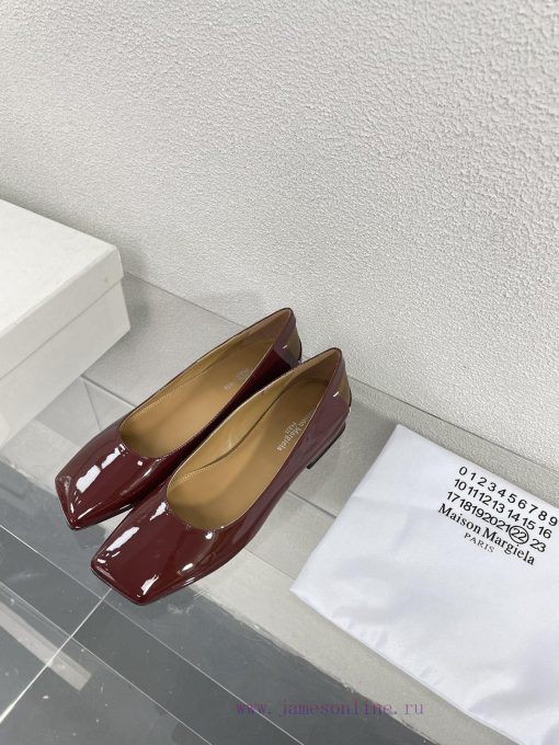 Margiela | Retro style 2cm short heel square toe shoesShort and retro elegant temperament ca6ijhs8vj - Image 10