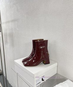 Margiela | Retro style 5cm short heel square toe shoes with ripped holesShort and retro elegi1jkw75v