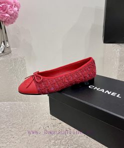 Real leather bottomChanel's top tier ballet shoes, flat soled single shoes, fashionable itemgfz6vxum