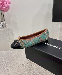 Real leather bottomChanel's top tier ballet shoes, flat soled single shoes, fashionable itemhw7cqws0