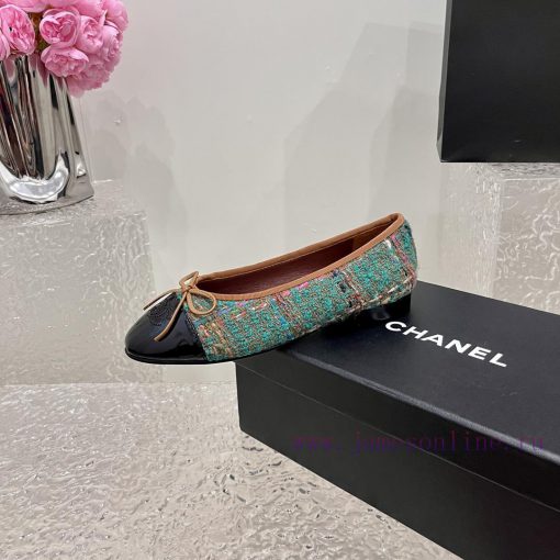 Real leather bottomChanel's top tier ballet shoes, flat soled single shoes, fashionable itemhw7cqws0