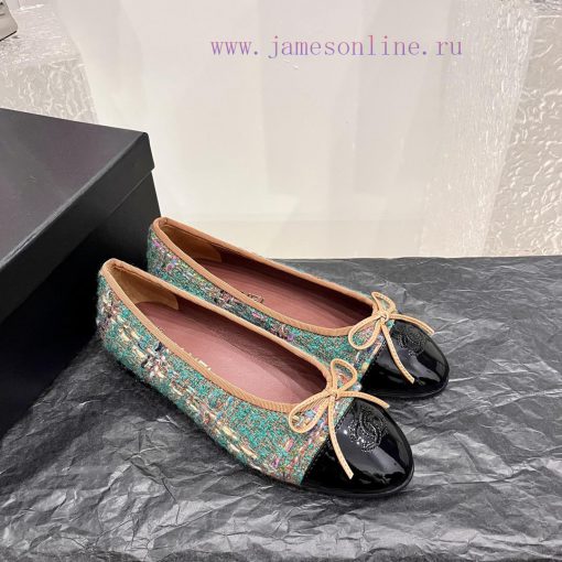 Real leather bottomChanel's top tier ballet shoes, flat soled single shoes, fashionable itemhw7cqws0 - Image 3