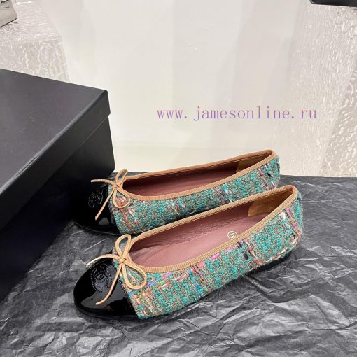 Real leather bottomChanel's top tier ballet shoes, flat soled single shoes, fashionable itemhw7cqws0 - Image 5