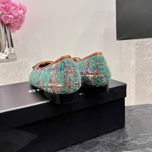 Real leather bottomChanel's top tier ballet shoes, flat soled single shoes, fashionable itemhw7cqws0 - Image 7