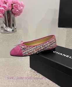 Real leather bottomChanel's top tier ballet shoes, flat soled single shoes, fashionable itemayep5a65