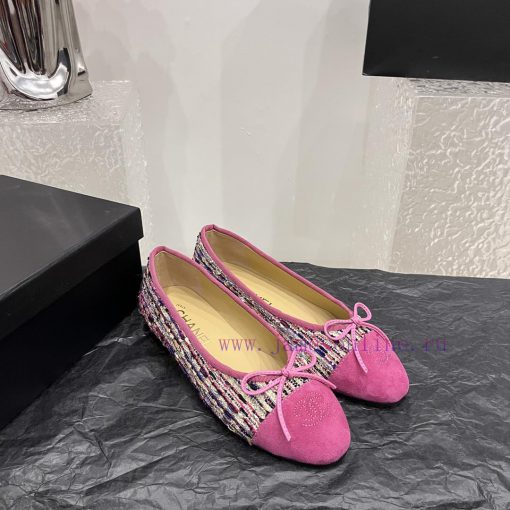 Real leather bottomChanel's top tier ballet shoes, flat soled single shoes, fashionable itemayep5a65 - Image 3