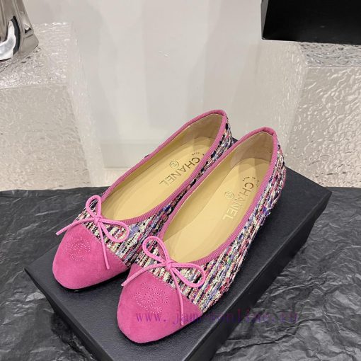 Real leather bottomChanel's top tier ballet shoes, flat soled single shoes, fashionable itemayep5a65 - Image 6