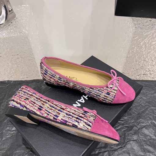 Real leather bottomChanel's top tier ballet shoes, flat soled single shoes, fashionable itemayep5a65 - Image 8