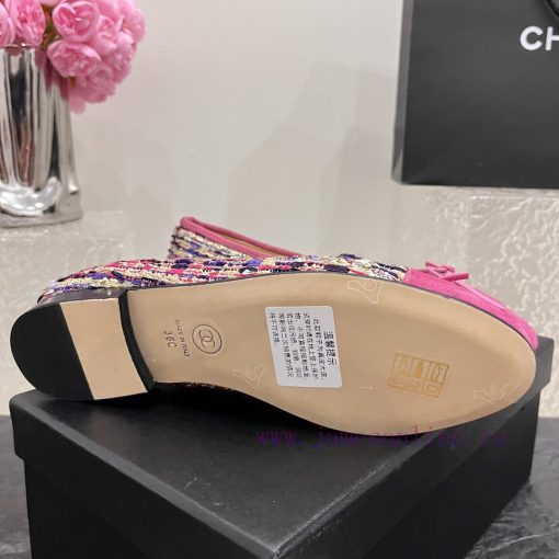 Real leather bottomChanel's top tier ballet shoes, flat soled single shoes, fashionable itemayep5a65 - Image 10
