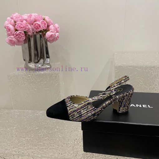 Chanel classic color blocked sandals, a new summer color, this item continues the classic Chc2ghg3gm