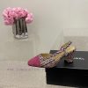 Chanel classic color blocked sandals, a new summer color, this item continues the classic Chi8wsxonz