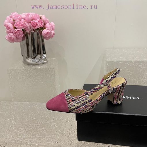 Chanel classic color blocked sandals, a new summer color, this item continues the classic Chi8wsxonz - Image 2