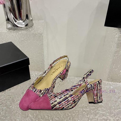 Chanel classic color blocked sandals, a new summer color, this item continues the classic Chi8wsxonz - Image 9