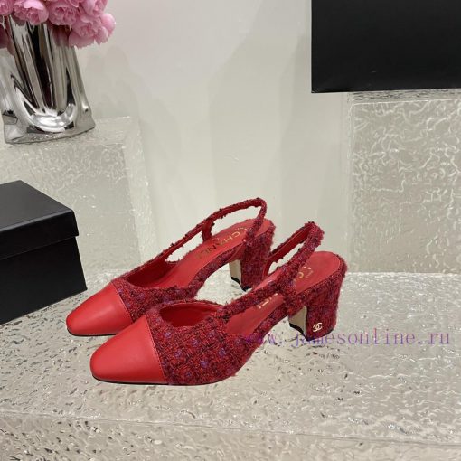 Chanel classic color blocked sandals, a new summer color, this item continues the classic Ch5qaftf40 - Image 5