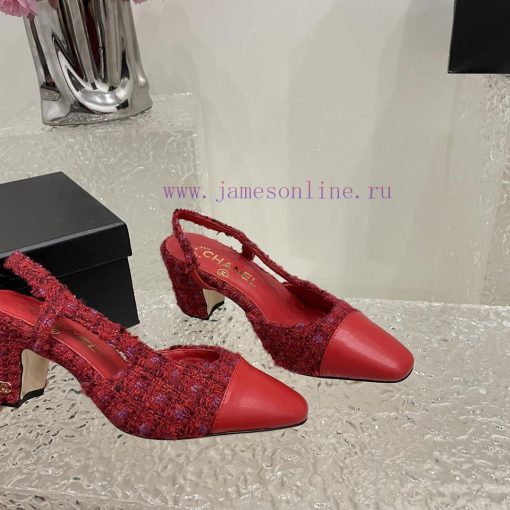 Chanel classic color blocked sandals, a new summer color, this item continues the classic Ch5qaftf40 - Image 8