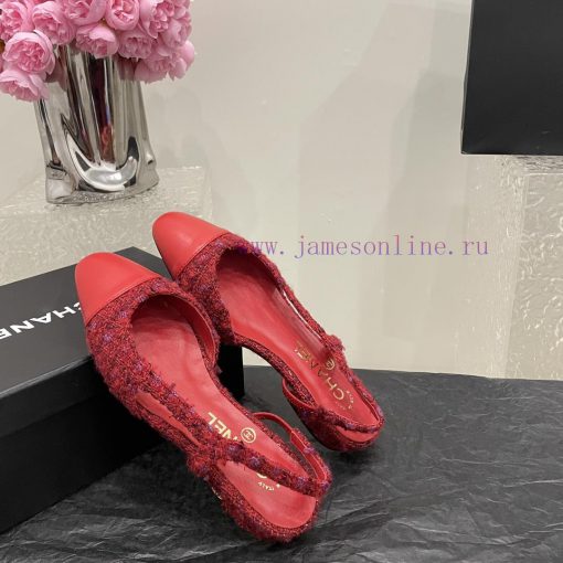 Chanel classic color blocked sandals, a new summer color, this item continues the classic Ch41ymca6a - Image 4